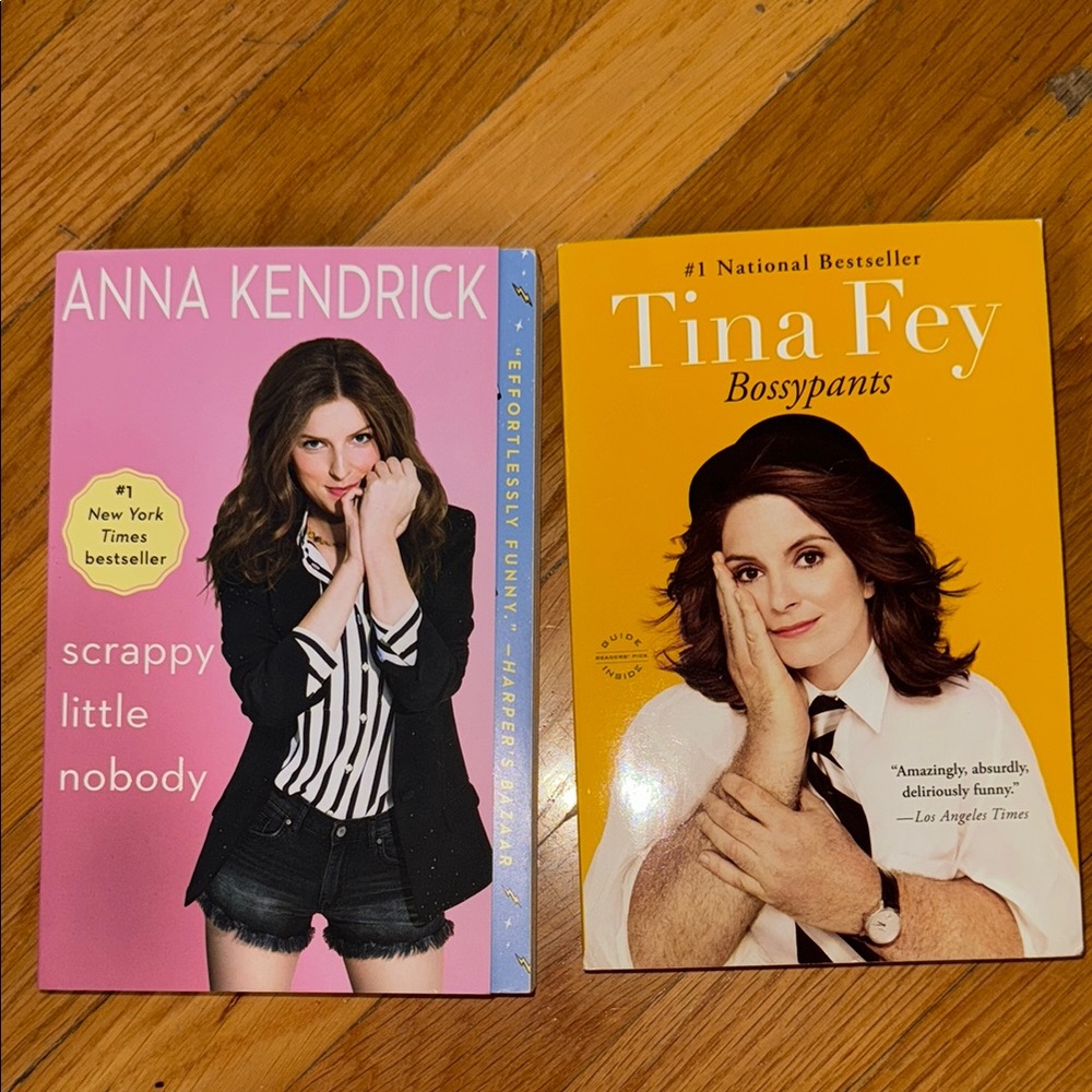 Scrappy Little Nobody and Bossypants Books